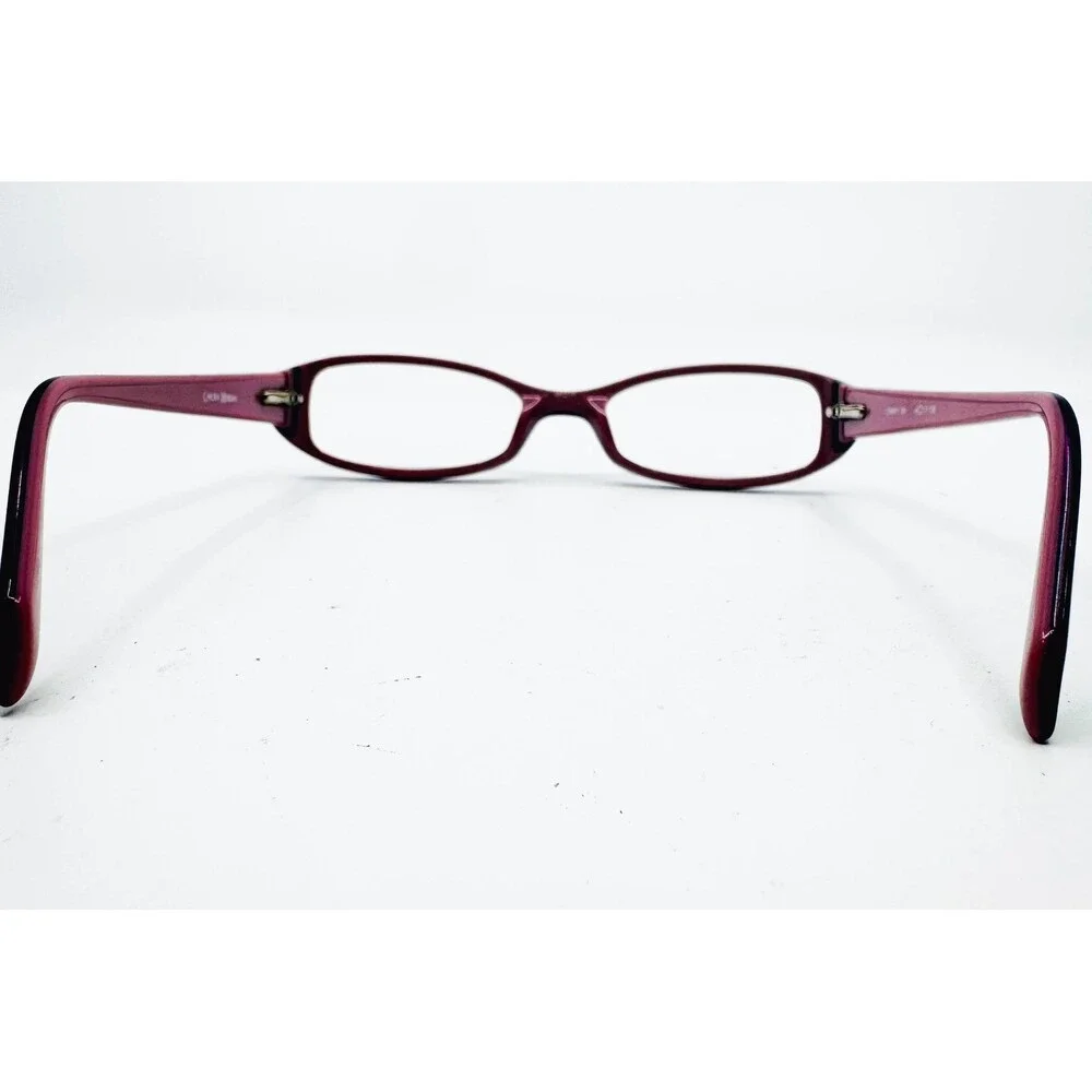 Chelsea Morgan Eyeglasses Womens Black Pink Polka Dot CMM811 BK 48-17-130